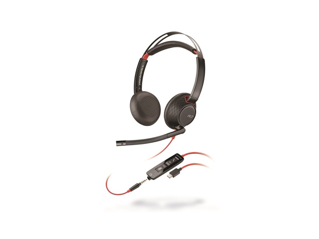 фото Гарнитура plantronics blackwire c5220-c black