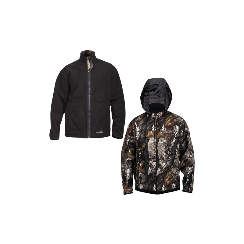 

Спортивная куртка мужская Norfin Hunting Thunder черная XL INT, Hunting Thunder