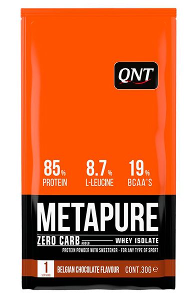 фото Протеин qnt metapure zero carb, 30 г, belgian chocolate