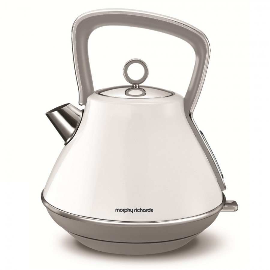 фото Чайник электрический morphy richards evoke pyramid white