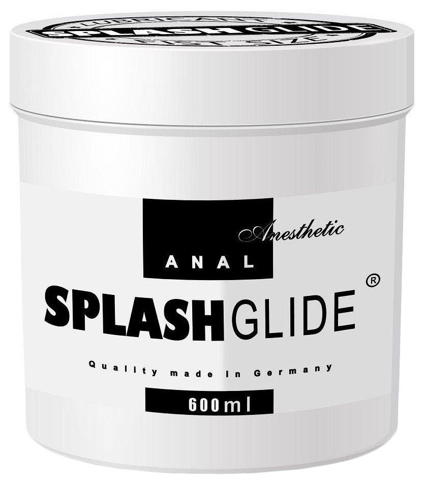 Купить Гель-смазка Splashglide anal Anesthetic Fist size на водной основе 600 мл