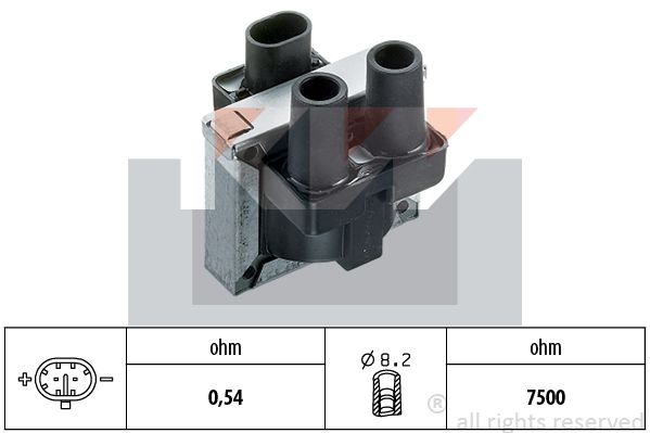 

Катушка зажигания KW 470 146