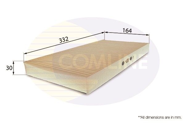 Фильтр салона COMLINE EKF116