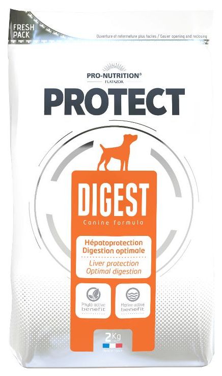 фото Сухой корм для собак flatazor protect digest, птица, злаки, 2кг