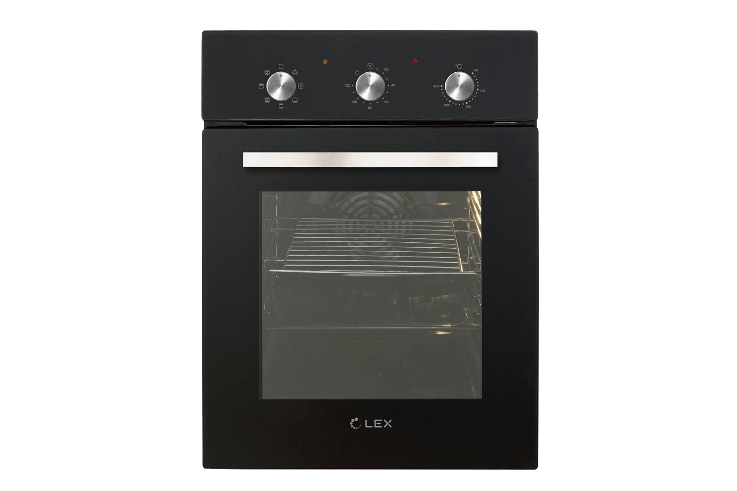 фото Встраиваемый электрический духовой шкаф lex edm 4570 bl black