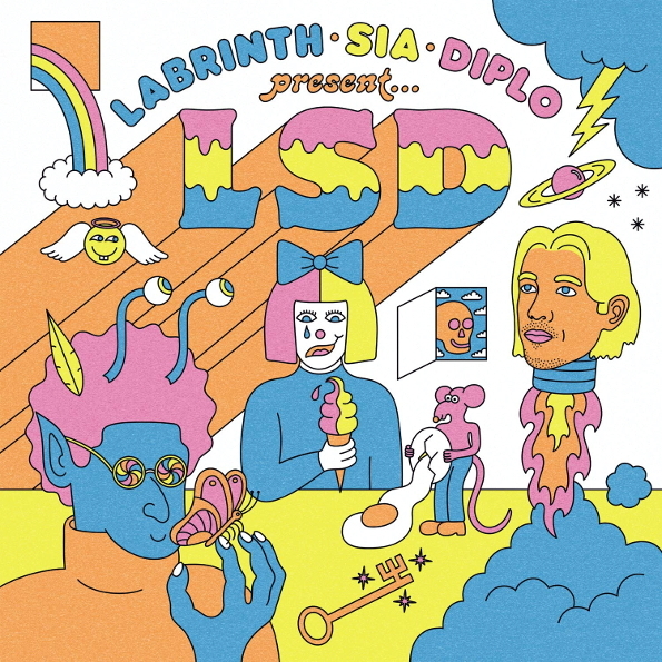 LSD Labrinth, Sia & Diplo Present,,,LSD (Coloured Vinyl)(LP)