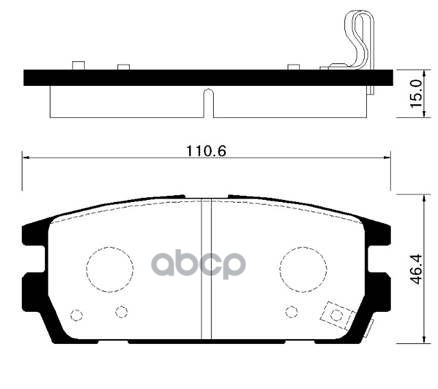 

Тормозные колодки HSB HP0023