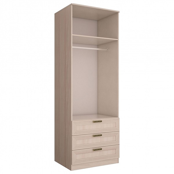 

Платяной шкаф СтолЛайн STL_2016022501000 78х58,5х221,5, лен/ясень шимо, Орион СТЛ.225.10