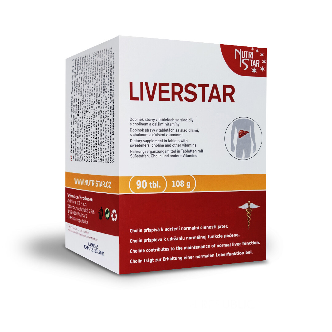 Купить Комплекс Nutristar Liverstar для печени капсулы 108 г 90 шт.