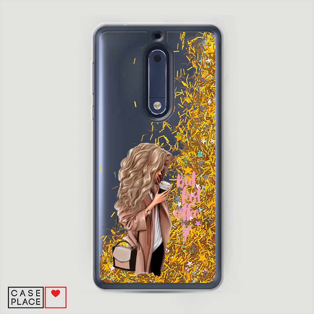 

Чехол Awog "Девушка с кофе" для Nokia 5