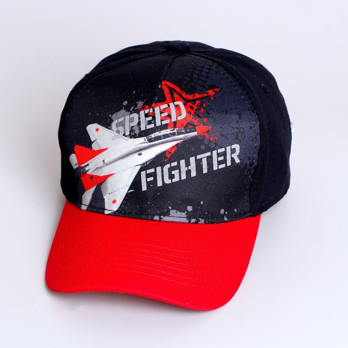 

Кепка детская Speed fighter, рр 54 см, Разноцветный