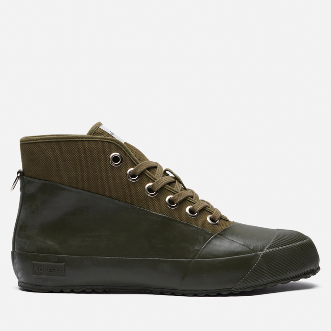 

Кеды унисекс Novesta Rubber Sneaker хаки 42 EU, Rubber Sneaker