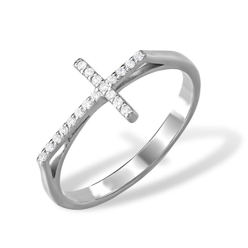 

Кольцо из серебра р. 18 EFREMOV 1010019907, фианит, 1010019907