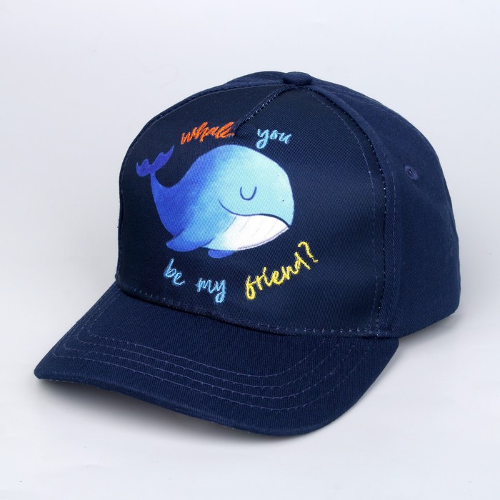 

Кепка детская Whale, рр 54см, Синий, Кепка детская для мальчиков