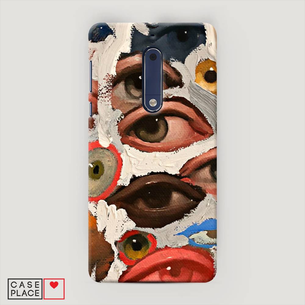 

Чехол Awog "Глаза масляная живопись" для Nokia 5, 120220-5
