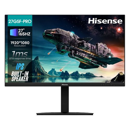 

27" Монитор Hisense 27G5F-PRO черный 165Hz 1920x1080 IPS, 27G5F-PRO