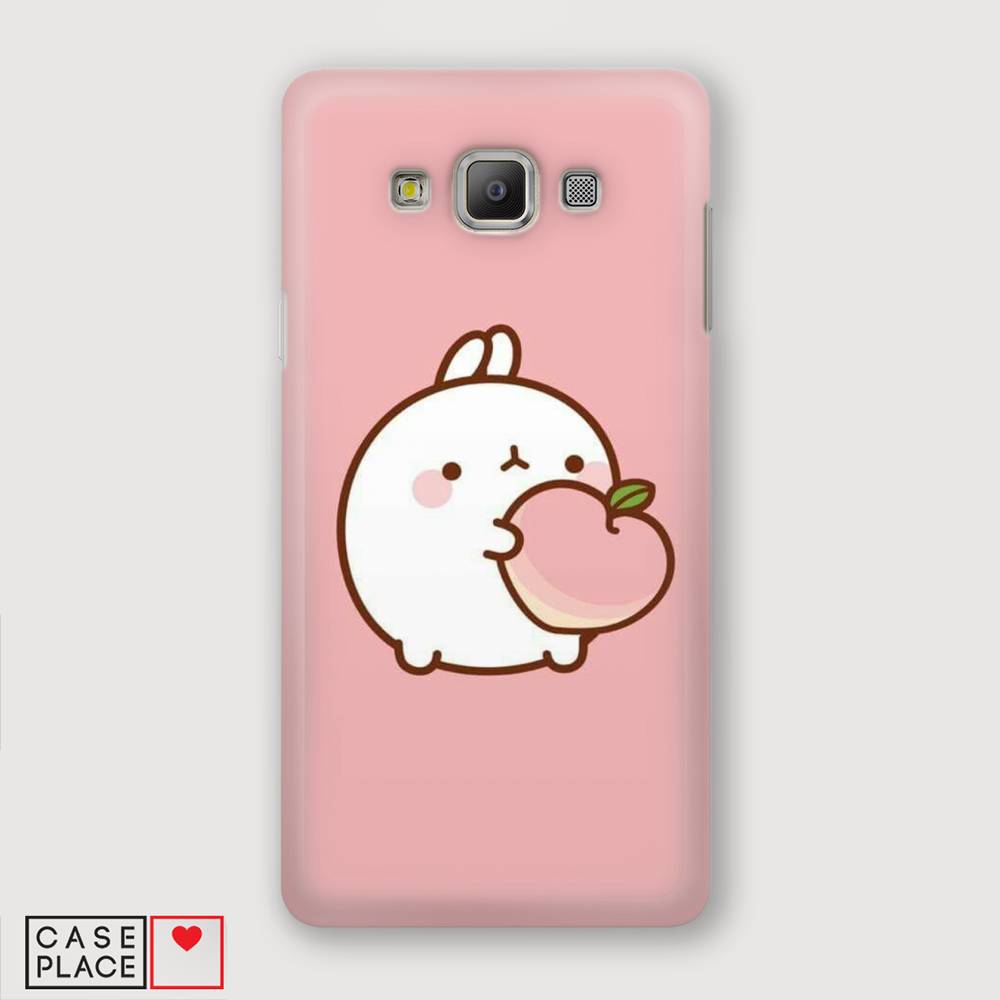 

Чехол Awog "Кролик с персиком" для Samsung Galaxy A3, 20120-1