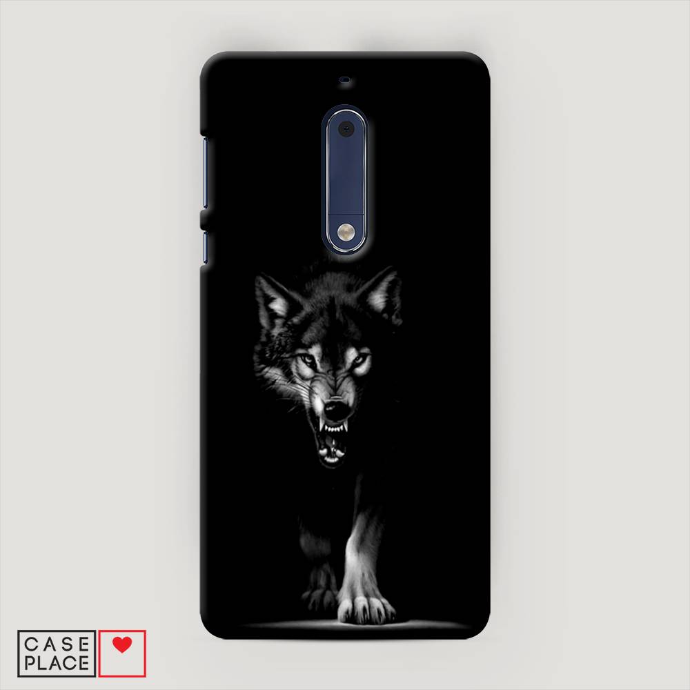

Чехол Awog "Волк выходит из ночи" для Nokia 5, 120220-1