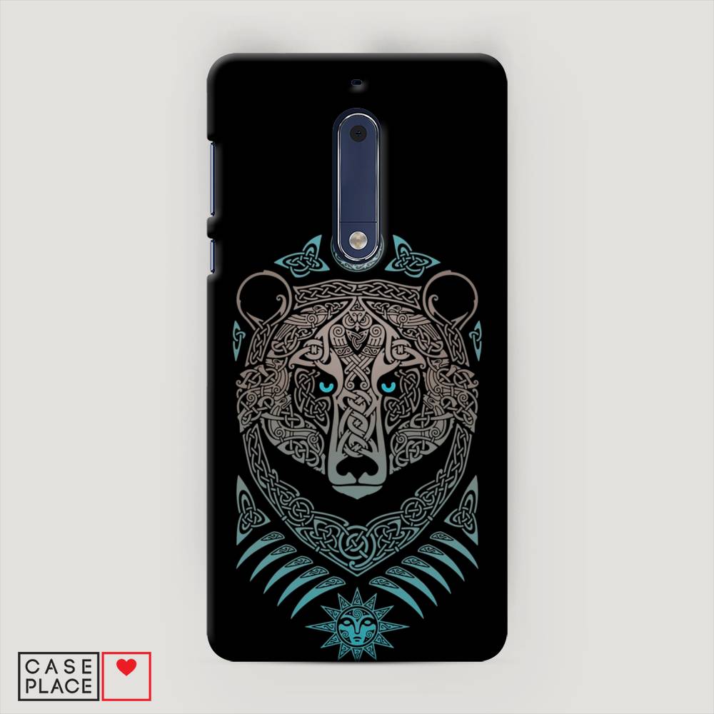 

Чехол Awog "Кельтский медведь" для Nokia 5, 120220-1
