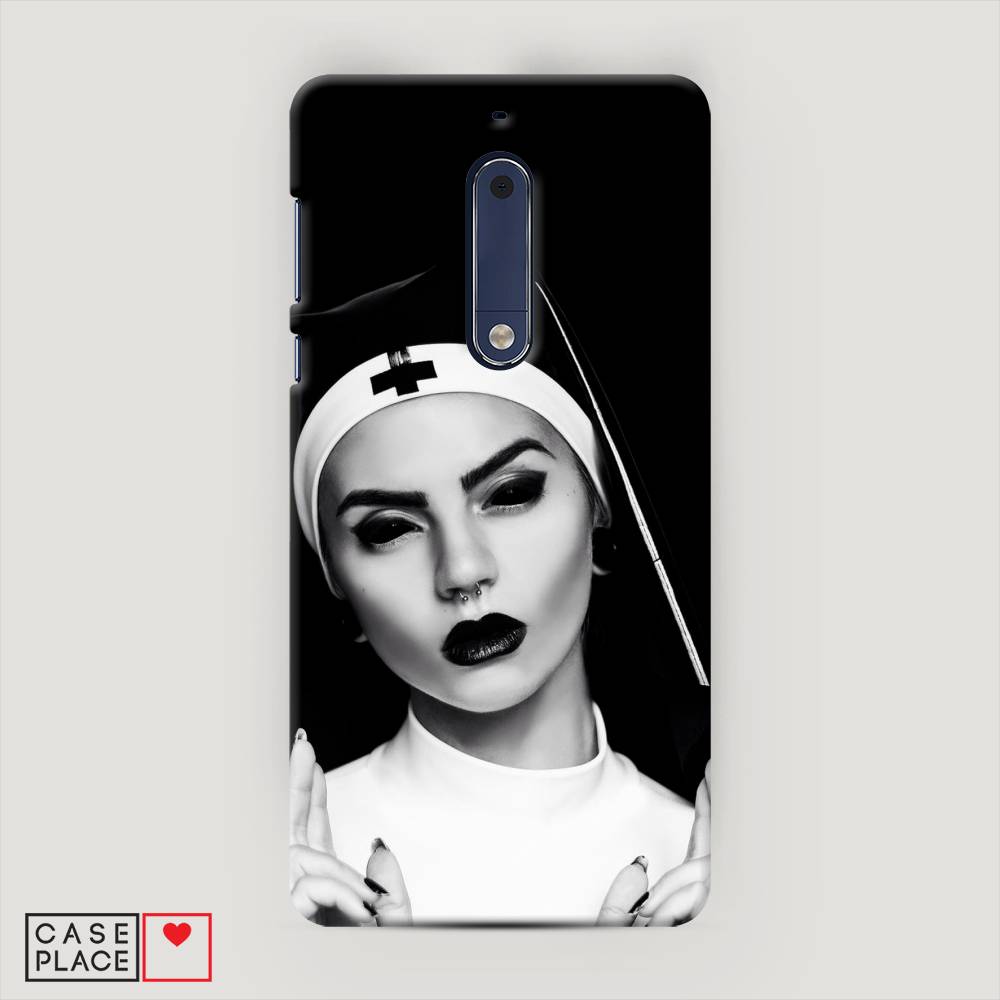 

Чехол Awog "Черная монашка" для Nokia 5, 120220-7