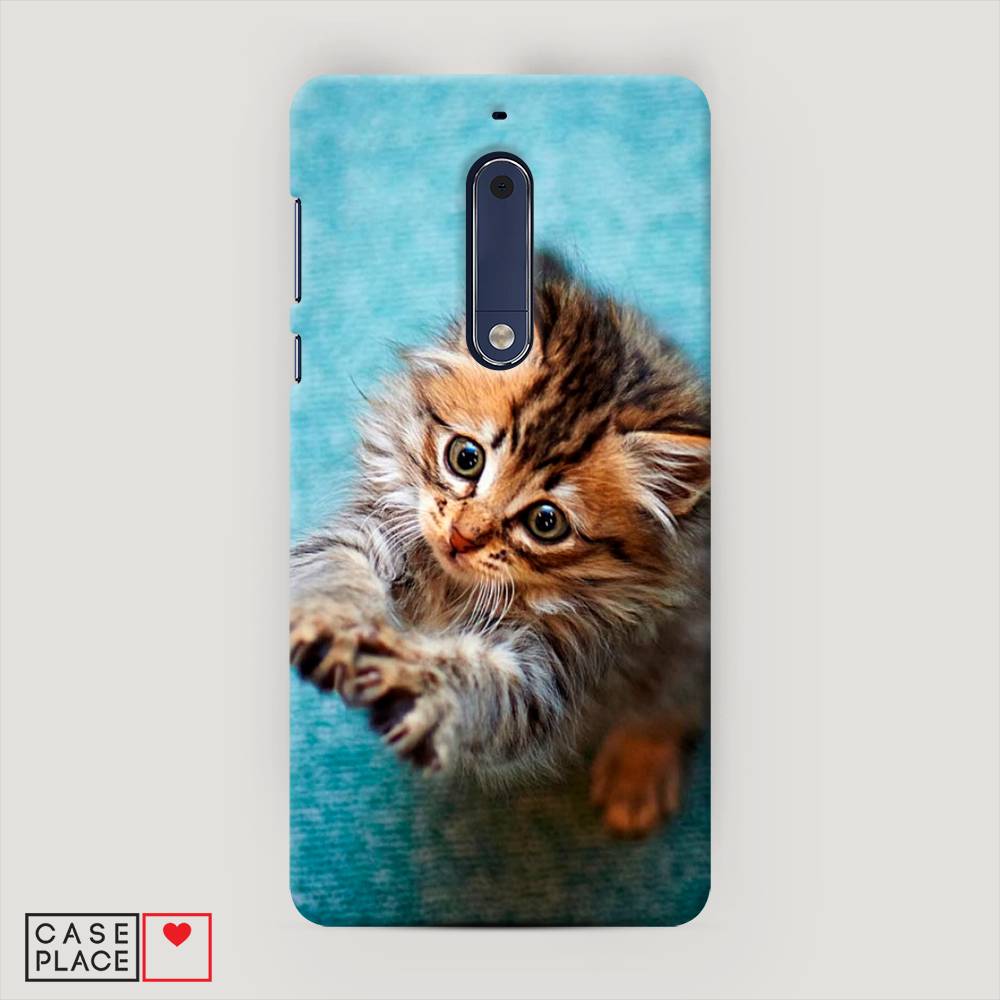 

Чехол Awog "Котенок просит есть" для Nokia 5, 120220-1