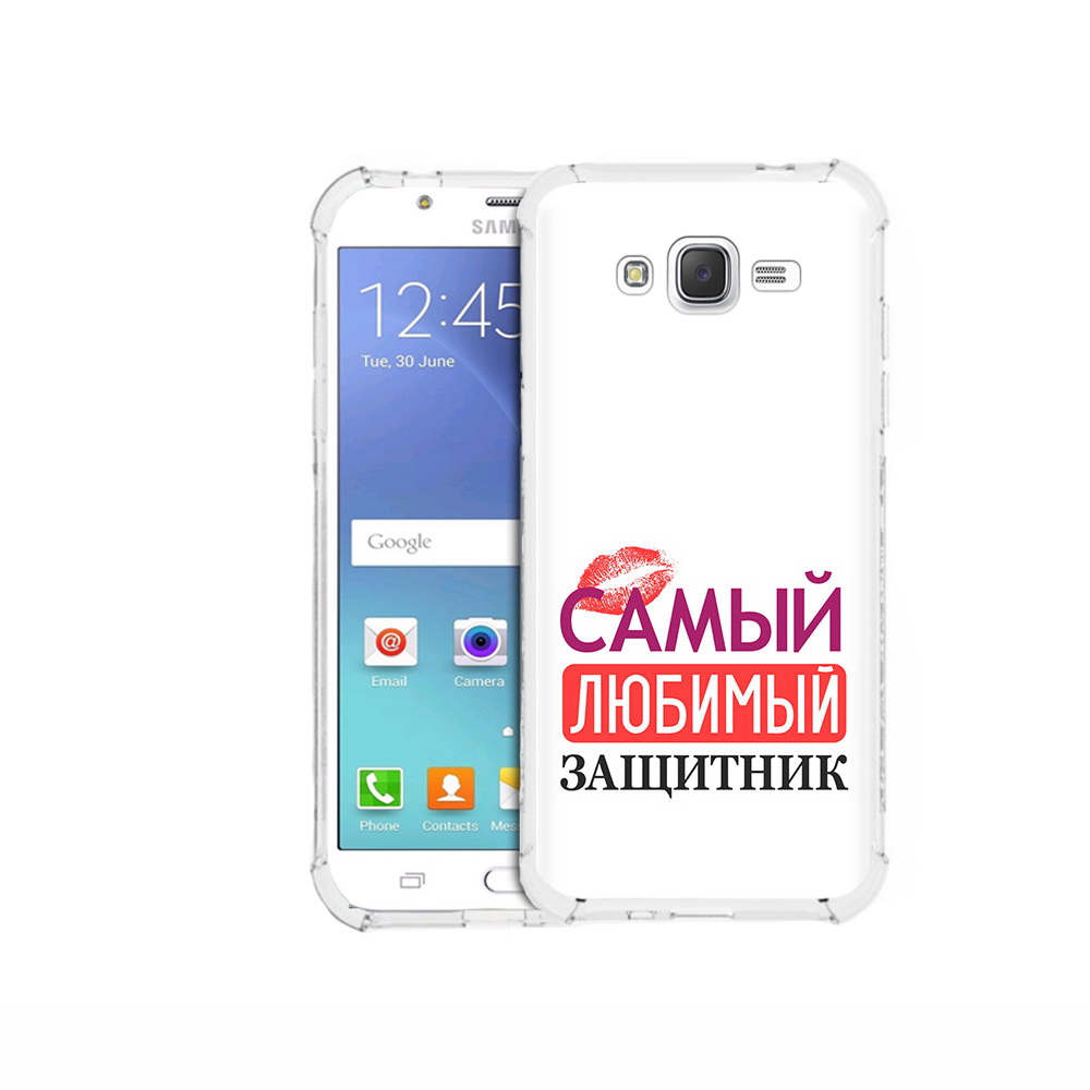 

Чехол MyPads Tocco для Samsung Galaxy J5 (2015) любимый защитник (PT15272.579.451), Прозрачный, Tocco