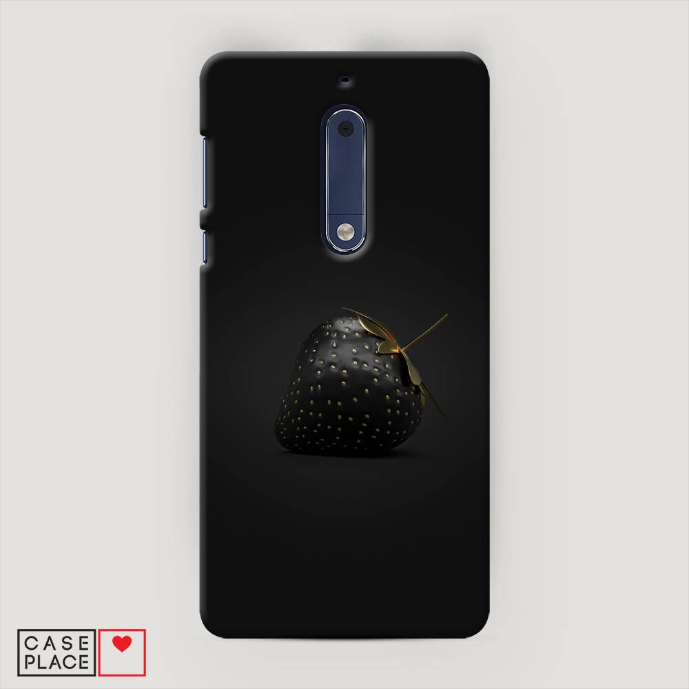 

Чехол Awog "Черная клубника" для Nokia 5, 120220-7