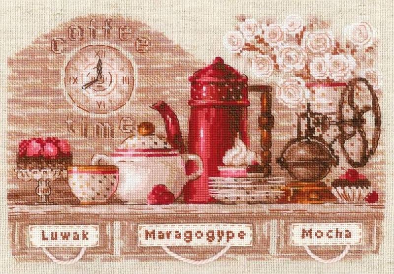 

Набор для вышивания Риолис Coffee Time
