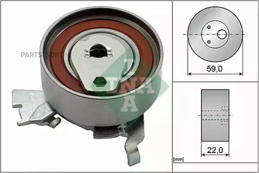

Ролик Ремня Грм Opel Astra,Vectra,Omega,Kadett 1.6-2.0L Ina 531 0273 30