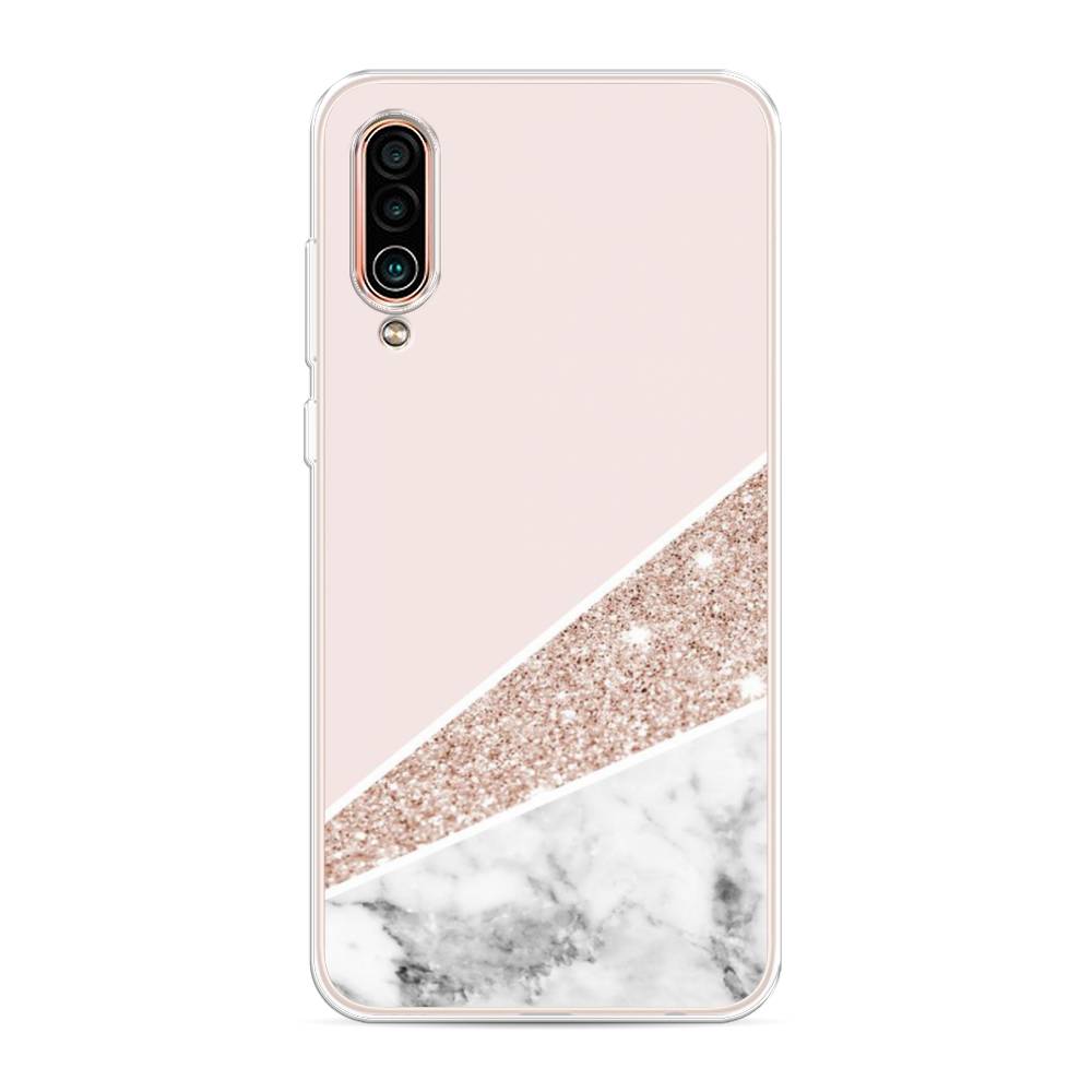 

Чехол на Meizu 16Xs "Блестящий розовый мрамор", 73450-3