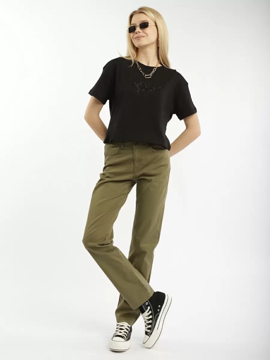 

Брюки женские A passion play RT000000844 хаки 31/33, RT000000844