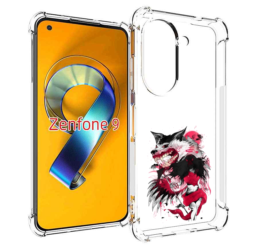 

Чехол MyPads красная шапочка для Asus Zenfone 9 (AI2202), Прозрачный, Tocco
