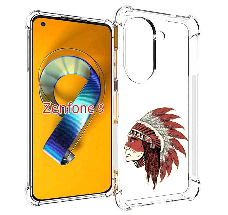 

Чехол MyPads красный индеец для Asus Zenfone 9 (AI2202), Прозрачный, Tocco