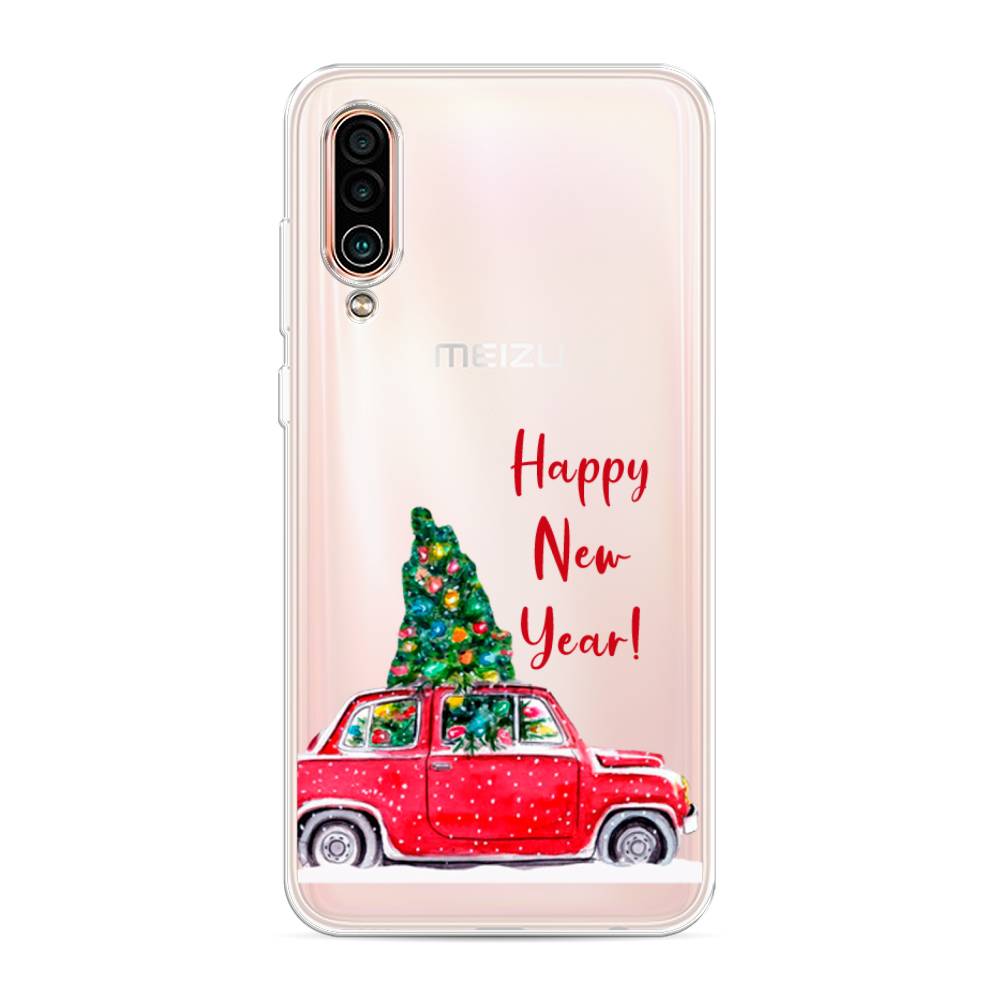 

Чехол на Meizu 16Xs "Happy New Year", Красный;зеленый, 73450-5