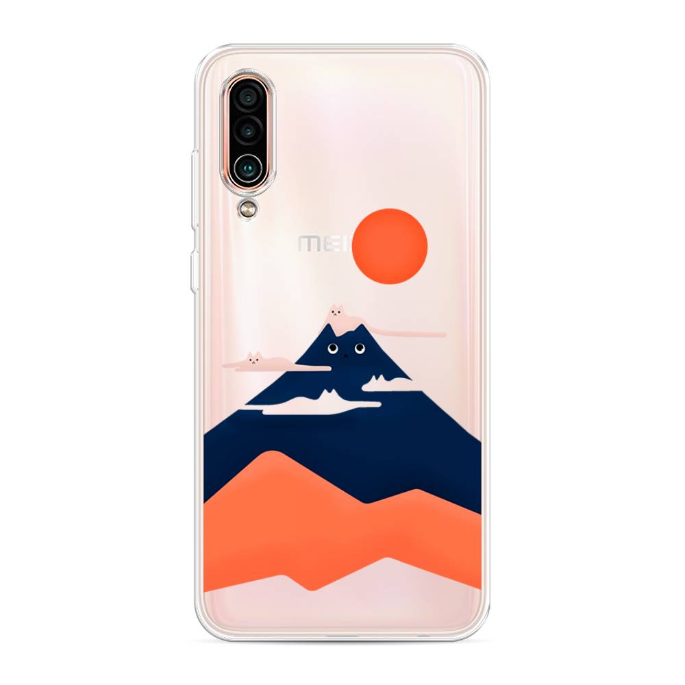 

Чехол на Meizu 16Xs "Кот-гора", Черный;оранжевый, 73450-4