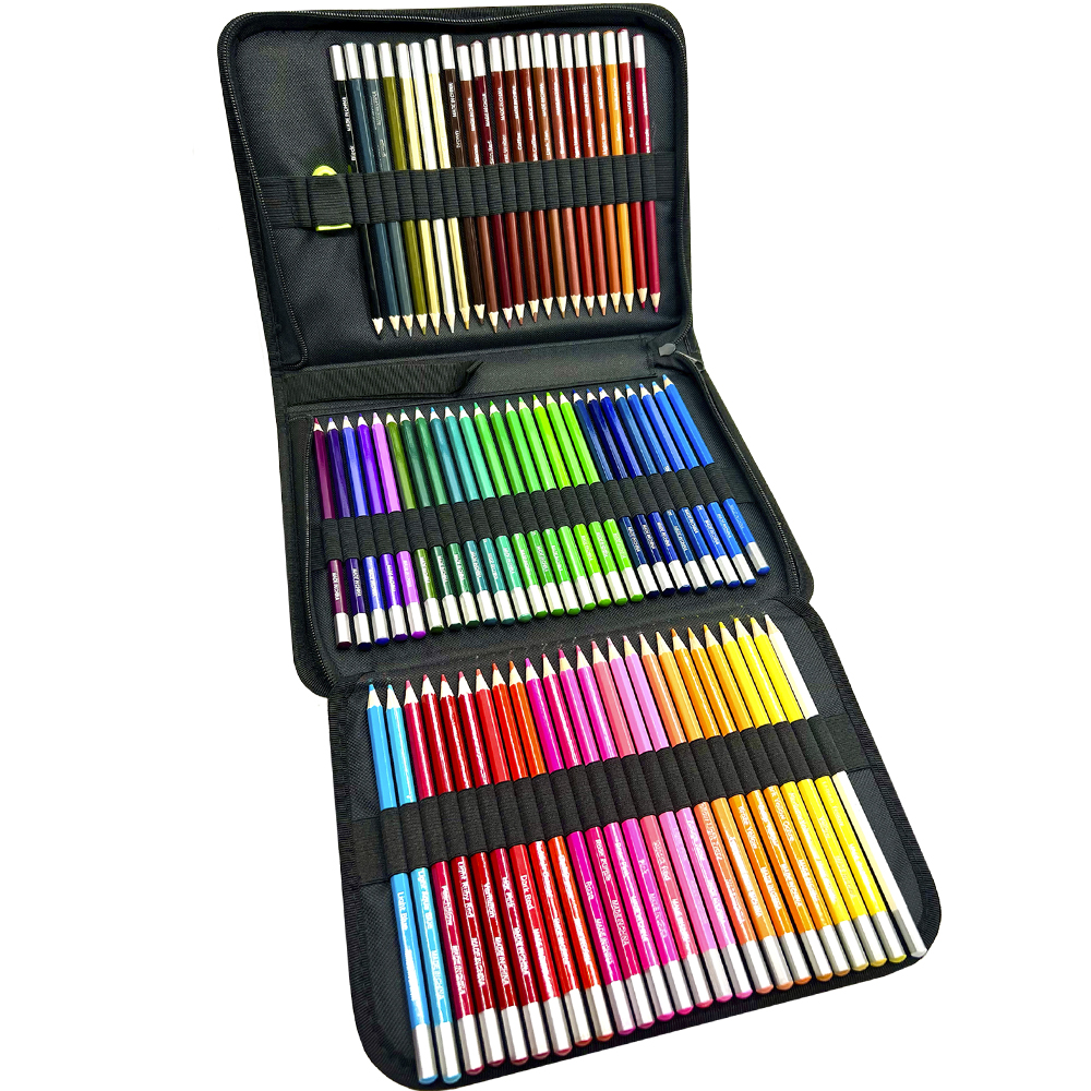 Набор цветных акварельных карандашей XinBowen XB72, 72 карандаша