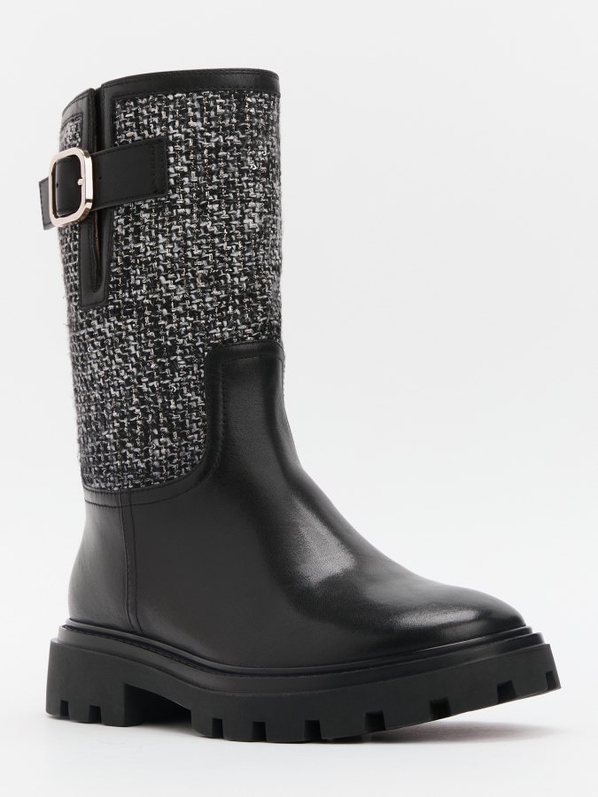 

Полусапоги женские Tendance GLC5598-01 черные 37 EU, Черный, GLC5598-01