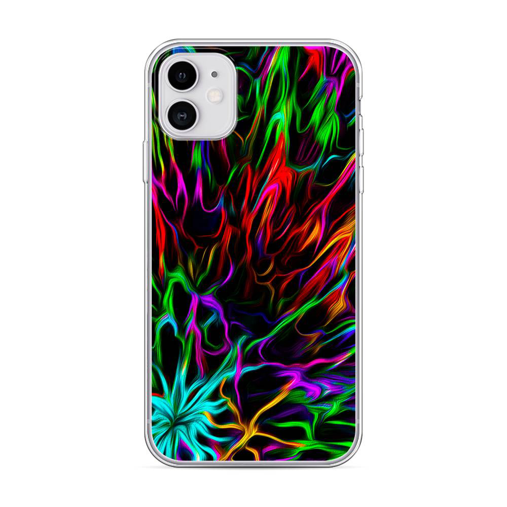 

Чехол Awog для Apple iPhone 11 "Разноцветные разводы"