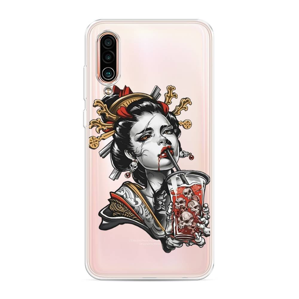 

Чехол на Meizu 16Xs "Опасная гейша", Красный;черный;серый, 73450-4