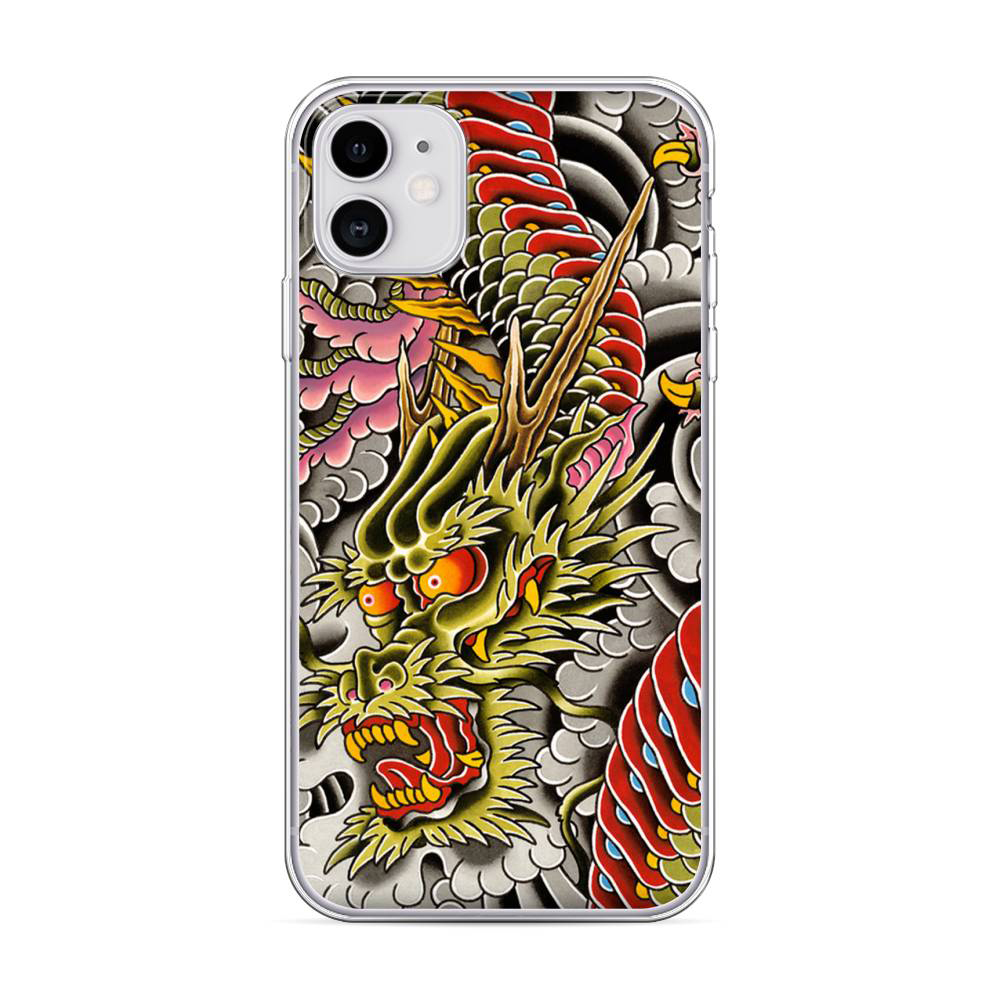 

Чехол Awog для Apple iPhone 11 "Японский дракон"