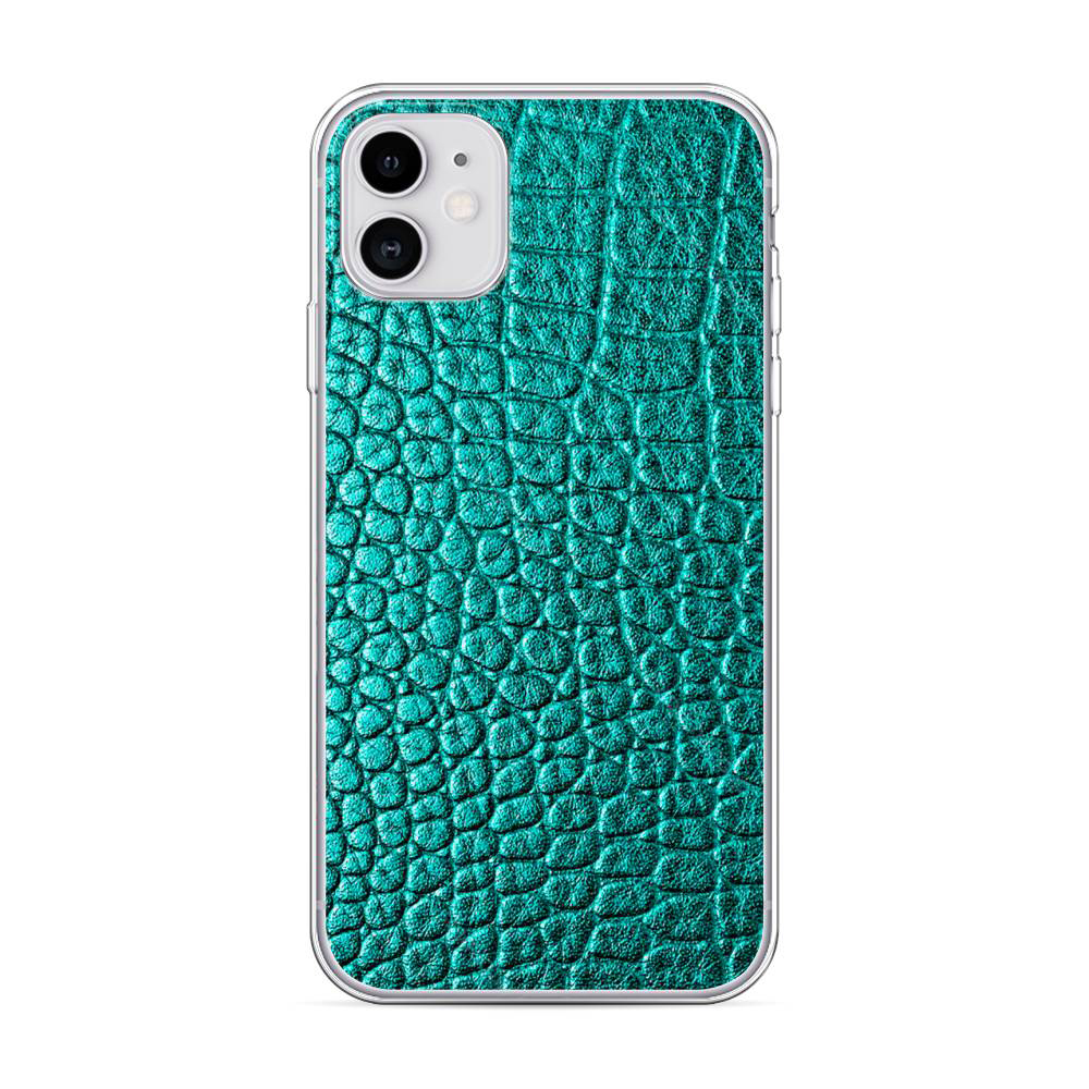 

Чехол Awog на Apple iPhone 11 / Айфон 11 "Бирюзовая змея", 12150-3