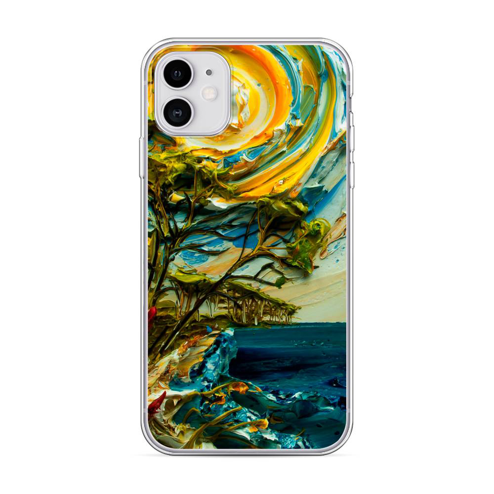 

Чехол Awog для Apple iPhone 11 "Солнце живопись"