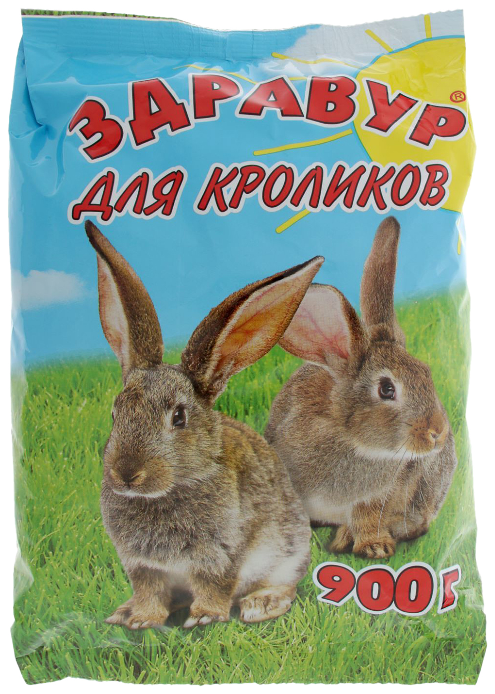 Премикс для кроликов Ваше Хозяйство Здравур, 900 г, 2 шт