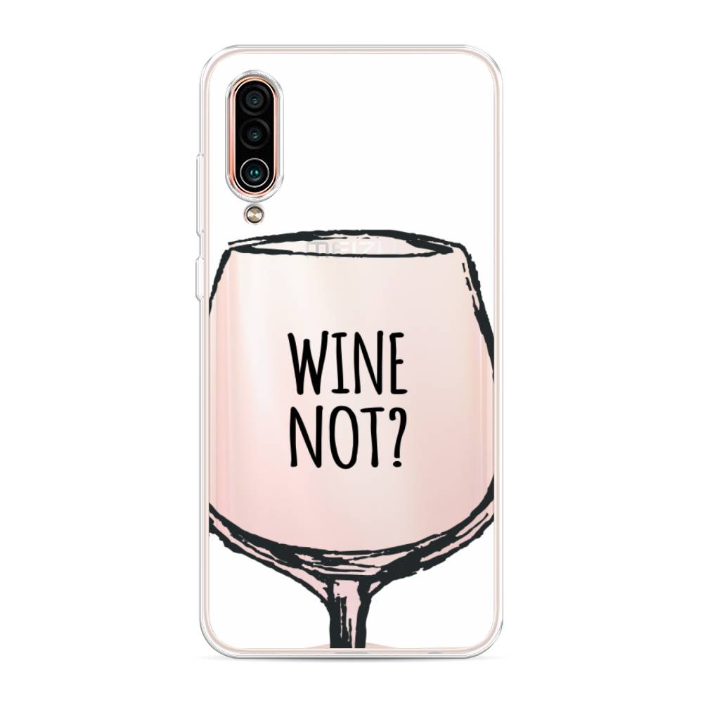 

Чехол на Meizu 16Xs "Wine not white", Белый, 73450-6