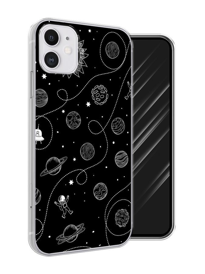 

Чехол Awog на Apple iPhone 11 / Айфон 11 "В невесомости", Разноцветный, 12150-4