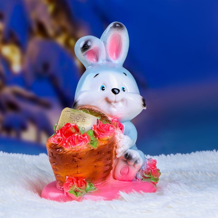 

Копилка "Корзина с цветами" 19х13х24см