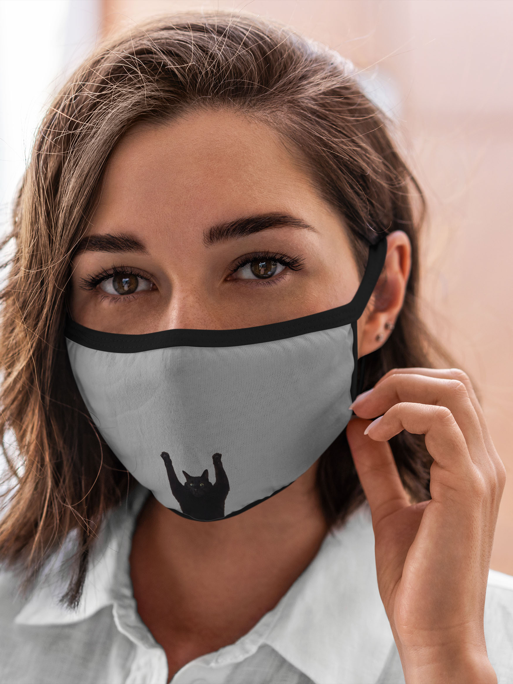 

Многоразовая маска унисекс Burnettie Кот Мем Сдается, Разноцветный, Кот Мем Сдается