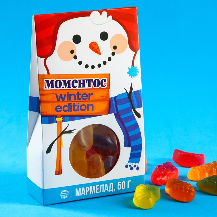

Мармелад Фабрика Счастья в картонном домике моментос 50 г