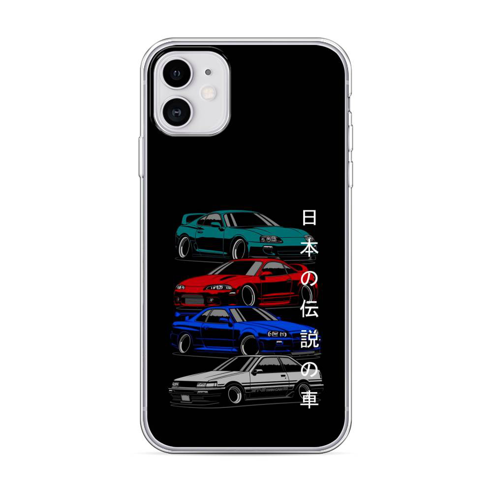 фото Чехол awog для apple iphone 11 "jdm legend cars"