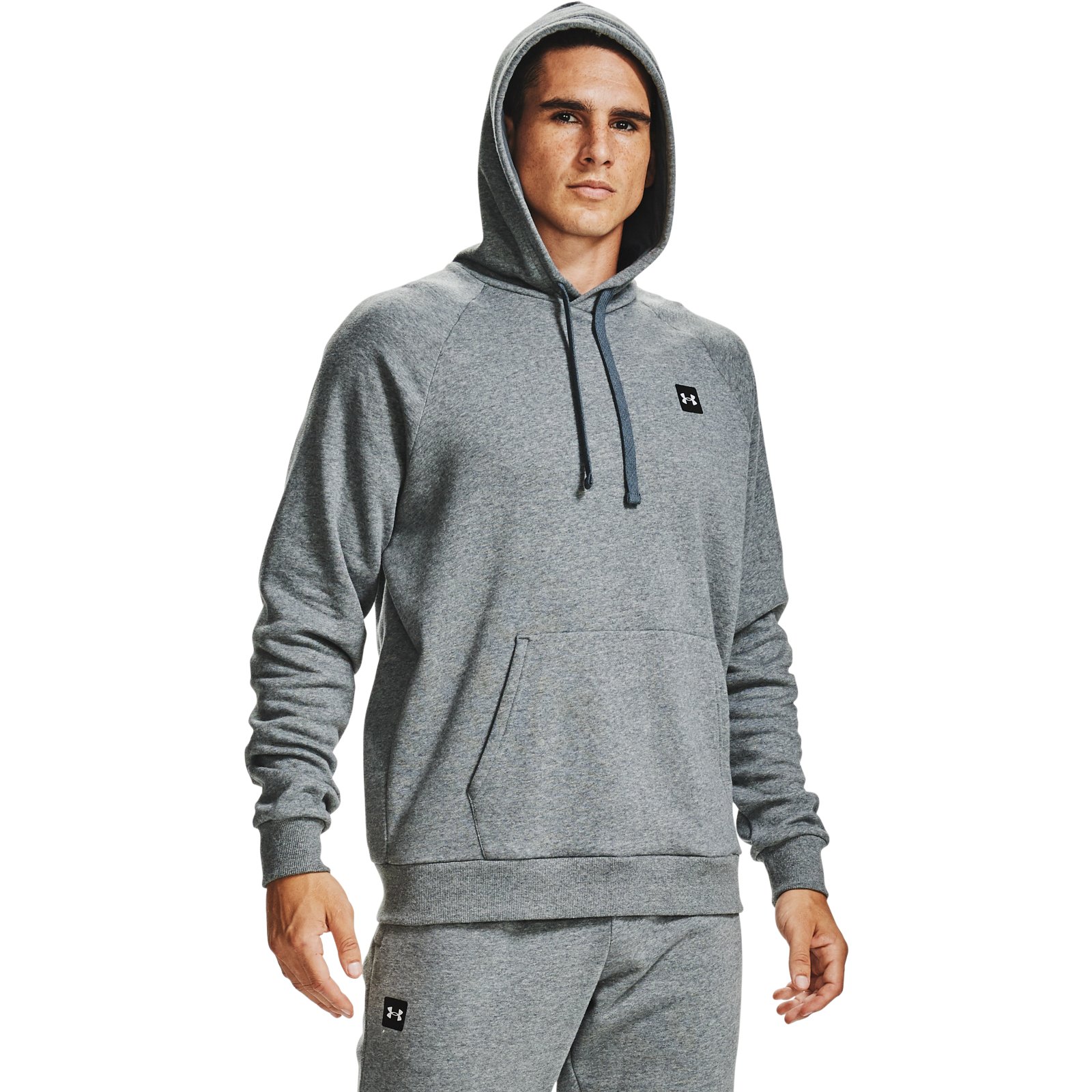 фото Худи мужское under armour 1357092 серое 2xl